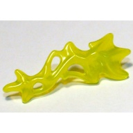 Lego sliz na pravou ruku, průhledná neonově zelená (65726cR TRANS-NEON GREEN)